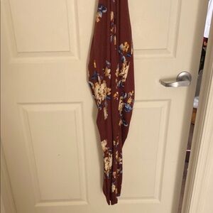 Floral Print Scarf